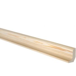 Hoovel List Pine Wood Skirting Boards 22x38mm | Wooden skirting | prof.lv Viss Online