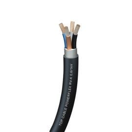 Top Cable power cable PowerFlex RV-K, 0.6/1kV, black | Electrical wires & cable building wire | prof.lv Viss Online
