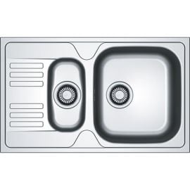 Franke Euroform EFN 651-78 Built-in Kitchen Sink Stainless Steel (101.0035.407) | Metal sinks | prof.lv Viss Online