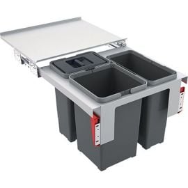 Franke Garbo 50 Waste Separation Bin with 2 Compartments 1x8L 2x12L 121.0200.691 | Garbage disposals | prof.lv Viss Online