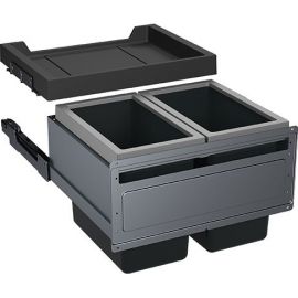 Franke FX 60 26-26 Waste Separation Bin with 2 Compartments 2x26L 121.0557.764 | Garbage disposals | prof.lv Viss Online