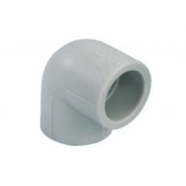 Kan-therm PPR elbow 90°, grey | Melting plastic pipes and fittings | prof.lv Viss Online