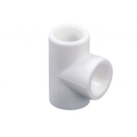Kan-therm PPR Tee, white | Melting plastic pipes and fittings | prof.lv Viss Online