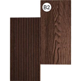 Kompozītmateriāla Terases Dēļi Ecodeckprofile Premium Riekstkoka 25x145mm | Wood deck materials | prof.lv Viss Online