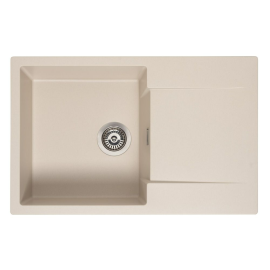 Virtuves izlietne Reginox Amsterdam 78, Iebūvējamā, Granīts, Bēša (R32770) | Reginox | prof.lv Viss Online