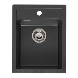 Virtuves izlietne Reginox Amsterdam 34 Tapwing, Iebūvējamā, Granīts, Melna (R33531) | Reginox | prof.lv Viss Online