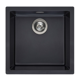 Virtuves izlietne Reginox Amsterdam 40, Iebūvējamā, Granīts, Melna (R34637) | Reginox | prof.lv Viss Online