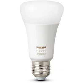 Philips Hue White and Color Ambiance Smart Bulb E27 7W 2000-6500K 2-Pack (929002216803) | Philips | prof.lv Viss Online