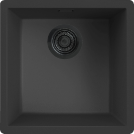 Virtuves izlietne Reginox Verona 40, Iebūvējamā, Granīts, Melna (R40287) | Reginox | prof.lv Viss Online