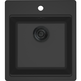 Virtuves izlietne Reginox Florence 40 Tapwing, Iebūvējamā, Granīts, Melna (R40331) | Reginox | prof.lv Viss Online