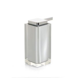 Gedy liquid soap dispenser Rainbow, silver | Liquid soap dispensers | prof.lv Viss Online