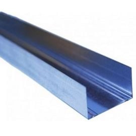 Steela Profil Reģipša metāla profili UW (Starpsienu horizontālie profili) 50mm