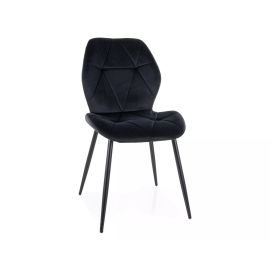 Virtuves Krēsls Signal Rick Velvet, 56x48x86cm, Melns (RICKVCC) | Signal | prof.lv Viss Online