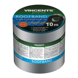 Vincents Polyline Roofband Self-adhesive polymer-bitumen tape 10m | Roofing | prof.lv Viss Online
