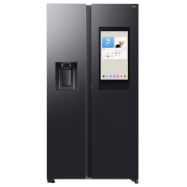 Side-by-Side Ledusskapis Samsung Bespoke AI Family Hub+ RS90F66BEFEO Melns | Ledusskapji ar saldētavu | prof.lv Viss Online
