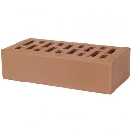 Clay Brick Paver, Perforated, Light Brown, Smooth 250x120x65mm (11.211100L) | Lode | prof.lv Viss Online