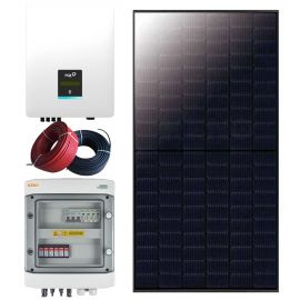 Комплект солнечных панелей 6 кВт (14X405W), 3-фазный (для крыш из трапециевидного металла) | Солнечные системы | prof.lv Viss Online