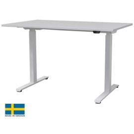 Linergo Scandic Height Adjustable Table 100x70x2.5cm White (78-1070-BB) | Linergo | prof.lv Viss Online