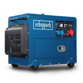 Scheppach SG5200D Diesel Generator 5kW (5906222903&SCHEP) | Construction machinery | prof.lv Viss Online