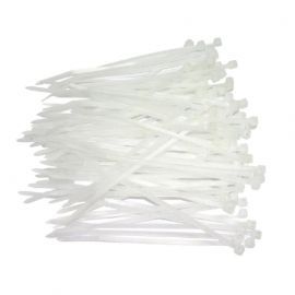 Sapicelco plastic cable ties, white | Clamps, connectors, guide tubes | prof.lv Viss Online