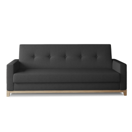 Izlaižamais dīvāns Eltap Selena Beech 104x216x93cm, Universālais stūris, Melns (Sel_09_BW) | Neizvelkamie dīvāni | prof.lv Viss Online