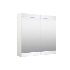 Raguvos Furniture Serena Retro 80 Glossy White Mirrored Cabinet (1300511) NEW | Raguvos Baldai | prof.lv Viss Online