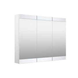 Raguvos Furniture Serena Retro 100 Mirrored Cabinet White Glossy (1300711) NEW | Raguvos Baldai | prof.lv Viss Online