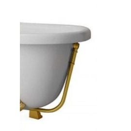Overflow Drain Kit for Victoria Bathtub, Gold | Bath siphons | prof.lv Viss Online