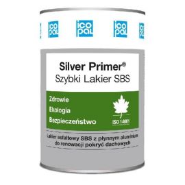 Icopal Silver Primer Bitumen Reflective Paint with Solvent Base | Icopal | prof.lv Viss Online
