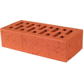 Lode Treasure Brick, Perforated, Red, 250x120x65mm (11.104100L) | Bricks | prof.lv Viss Online