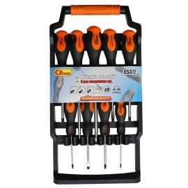 Richmann CR-MO Screwdriver Set 9pcs (C5372) | Tool sets | prof.lv Viss Online