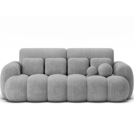 Izlaižamais dīvāns Eltap Cotonn 119x256x105cm, Universālais stūris, Pelēks (SO-COT-03MOD) | Izvelkamie dīvāni | prof.lv Viss Online