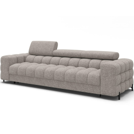 Izlaižamais dīvāns Eltap Festello 100x260x96cm, Universālais stūris, Pelēks (SO-FES-03BAF) | Izvelkamie dīvāni | prof.lv Viss Online