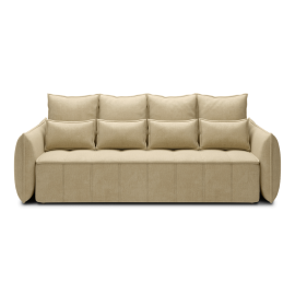 Izlaižamais dīvāns Eltap Weltton 106x242x94cm, Universālais stūris, Bēšs (SO-WEL-04MO) | Izvelkamie dīvāni | prof.lv Viss Online