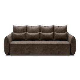 Izlaižamais dīvāns Eltap Weltton 106x242x94cm, Universālais stūris, Brūns (SO-WEL-22NU) | Izvelkamie dīvāni | prof.lv Viss Online