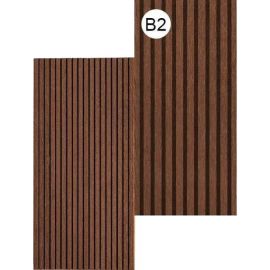 Kompozītmateriāla Terases Dēļi Ecodeckprofile Style Riekstkoka 25x145mm | Wood deck materials | prof.lv Viss Online