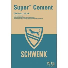 Cements Schwenk CEM II/A-LL 42,5R (M500) Super + | Sausie maisījumi, špakteles | prof.lv Viss Online