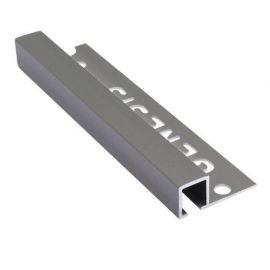 Алюминиевый плиточный профиль Genesis, квадратный 10x8 мм | Уголки для плитки | prof.lv Viss Online