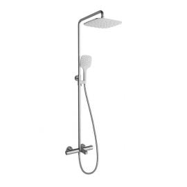 Ravak TE 092.01 Termo 300 Shower System with Thermostat chrome/white (X070163) | Shower systems | prof.lv Viss Online