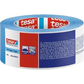 Tesa tape 04435 UV resistant 2 weeks, blue 30mmx50m | Tesa | prof.lv Viss Online