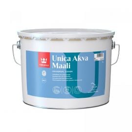 Краска Tikkurila Unica Akva Maali для полуматовых дверей и окон | Краски для внешних работ (краски для фасадов) | prof.lv Viss Online