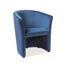Atpūtas krēsls Signal TM-1 velvet, 60x67x76cm, Zils (TM1V86) | Signal | prof.lv Viss Online
