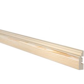 Hoovel List Pine Wood Door Frame Moulding 13x45mm | Moldings | prof.lv Viss Online