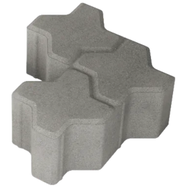Betona Bruģis Stoneroc Unilock 80 225x225x80mm (7.97m²) | Pavestone | prof.lv Viss Online