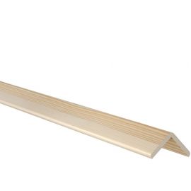 Наружный угловой плинтус из дерева 35x35 мм | Hoovel Liist | prof.lv Viss Online