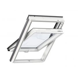Velux чердачные окна Standard GLU 0051 B с креплениями внизу шторы | Встраиваемые мансардные окна | prof.lv Viss Online