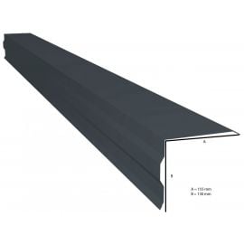 Ruukki 40 Металлический желоб 0,50 мм, 130x155 мм, 2000 мм | Покрытия для крыш | prof.lv Viss Online