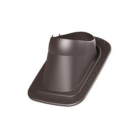 Vilpe Classic Vino Ventilācijas izvada pieslēgums Valcprofila un bitumena dakstiņu jumtam