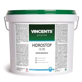 Hidroizolācija Vincents Polyline Hidrostop HL 110 uz cementa bāzes veidota, ilgstošas darbības ūdensizturīga sistēma | Cementa hidroizolācija | prof.lv Viss Online