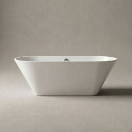 Vanna Vispool Ornea 3 Akmens masa 171x76cm Bez pārplūdes Balta (AU19) | Free standing baths | prof.lv Viss Online
